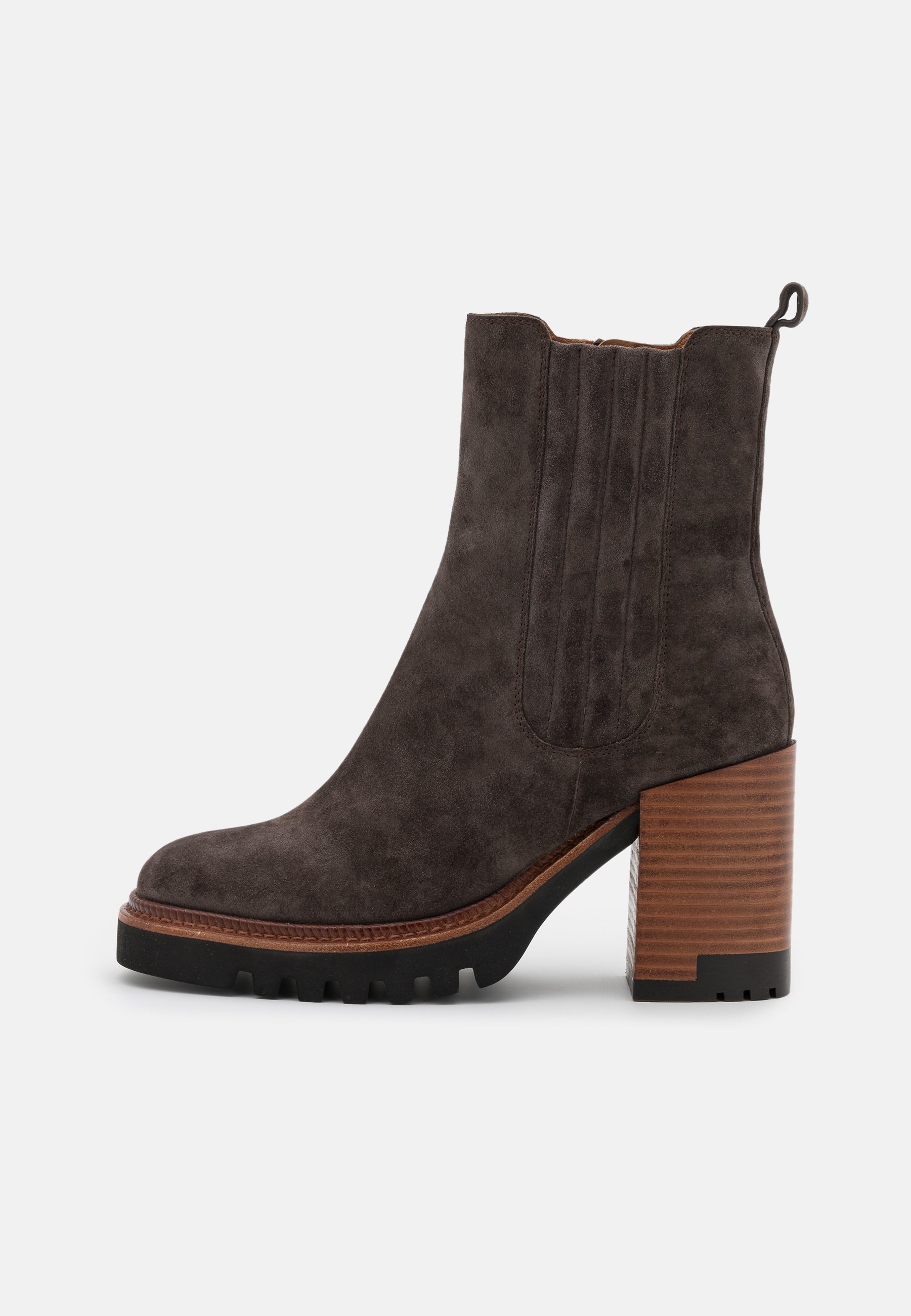 Bruno Premi Botines con plataforma - iroko/marrón oscuro - Zalando.es