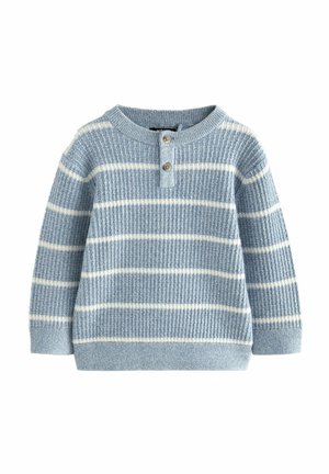 Next HENLEY - Maglione - blue stripe