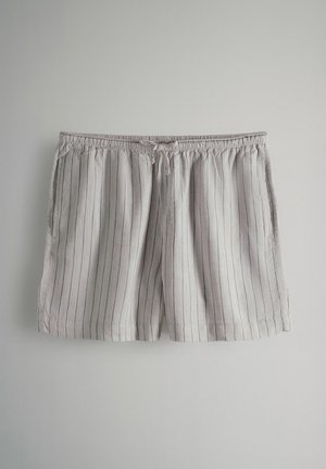 THE SET REGULAR FIT - 3 PACK  - Shorts - black red ecru stripe