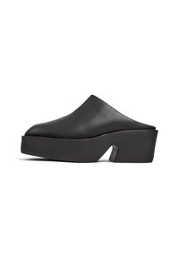 BILLIE - Heeled mules - black