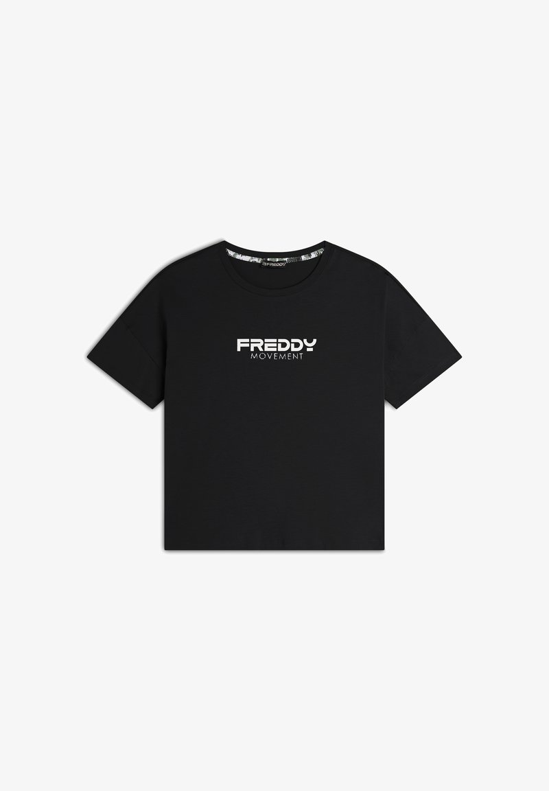 Freddy COMFORT FIT SPACCHI - Camiseta estampada - nero