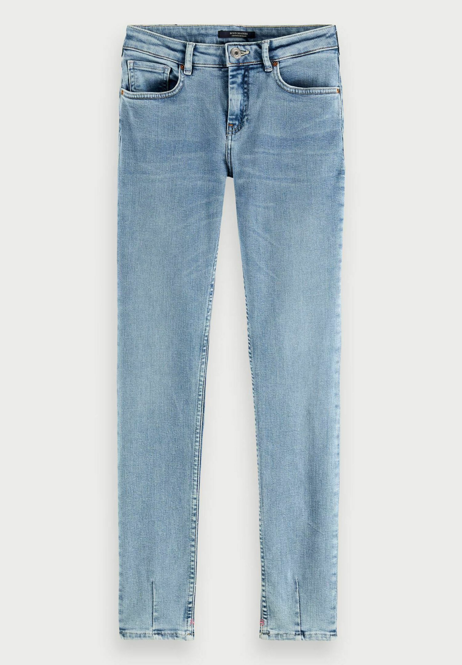 Scotch \u0026 Soda LA BOHEMIENNE PLUS MID-RISE - Jeans Skinny - solorize/denim  bleu - ZALANDO.FR