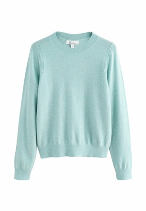 REGULAR FIT CREW NECK - Striktrøje - light blue