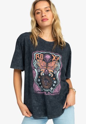 Roxy NEED LV C KVJ0 - Print T-shirt - anthracite