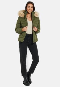 Threadbare PUFFER - Vinterjakker - khaki