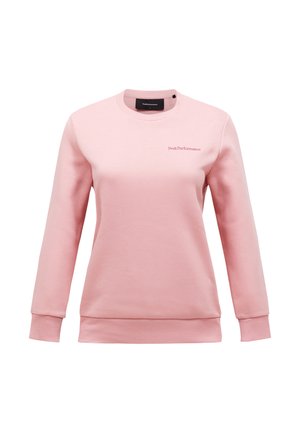 W ORIGINAL SMALL LOGO CRE - Sweater - rosa