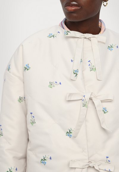 Sleeper UKIYO PUFFER JACKET - Bomber bunda - white