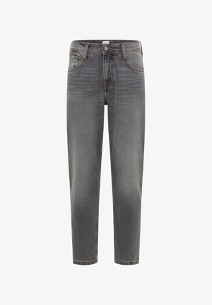 Halli denim teksased lõdva istuvusega, millel on viie-tasku kujundus, nupplukuga kinnitamine ja peene tuhmumise efekt, mis lisab tekstuuri. Puhtad servad, ilma lahtiste lõppudeta.