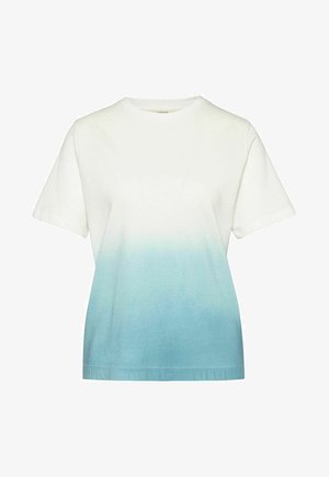Wunderwerk, 80S CORE DIP-DYE - Print T-shirt - white with green
