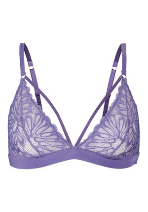 LASCANA, LSCN BY LASCANA BRALETTE STRAPS - Trojuholníková podprsenka - dark violet