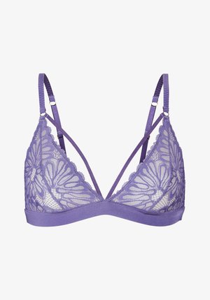 LASCANA, LSCN BY LASCANA BRALETTE STRAPS - Kolmnurklõikega rinnahoidja - dark violet