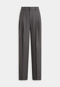 WOOL-BLEND BACALL PANT - Hlače - med grey melange