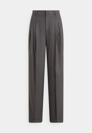 WOOL-BLEND BACALL PANT - Stoffhose - med grey melange