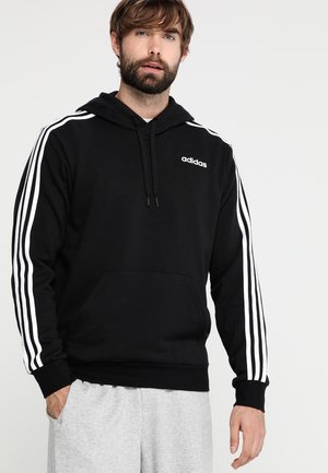 Sweat à capuche - black/white
