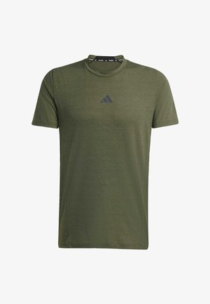 adidas Performance D4T WORKOUT - T-shirt till träning - night cargo