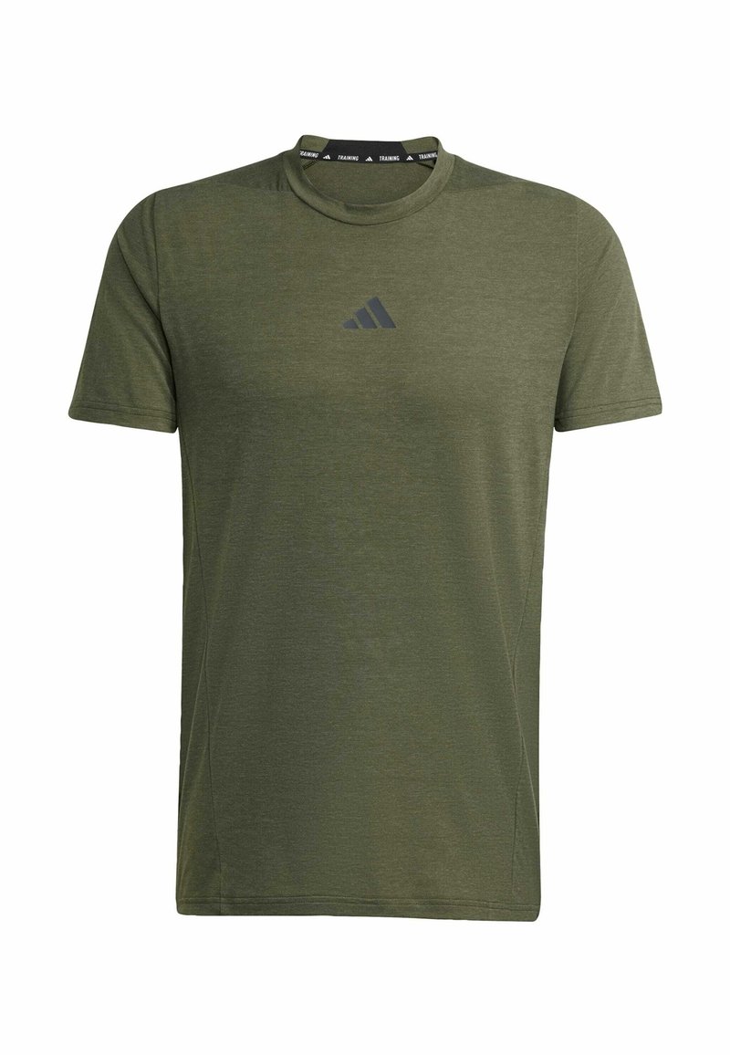adidas performance Sport T-shirt donkergroen adidas performance Sport T-shirt donkergroen
