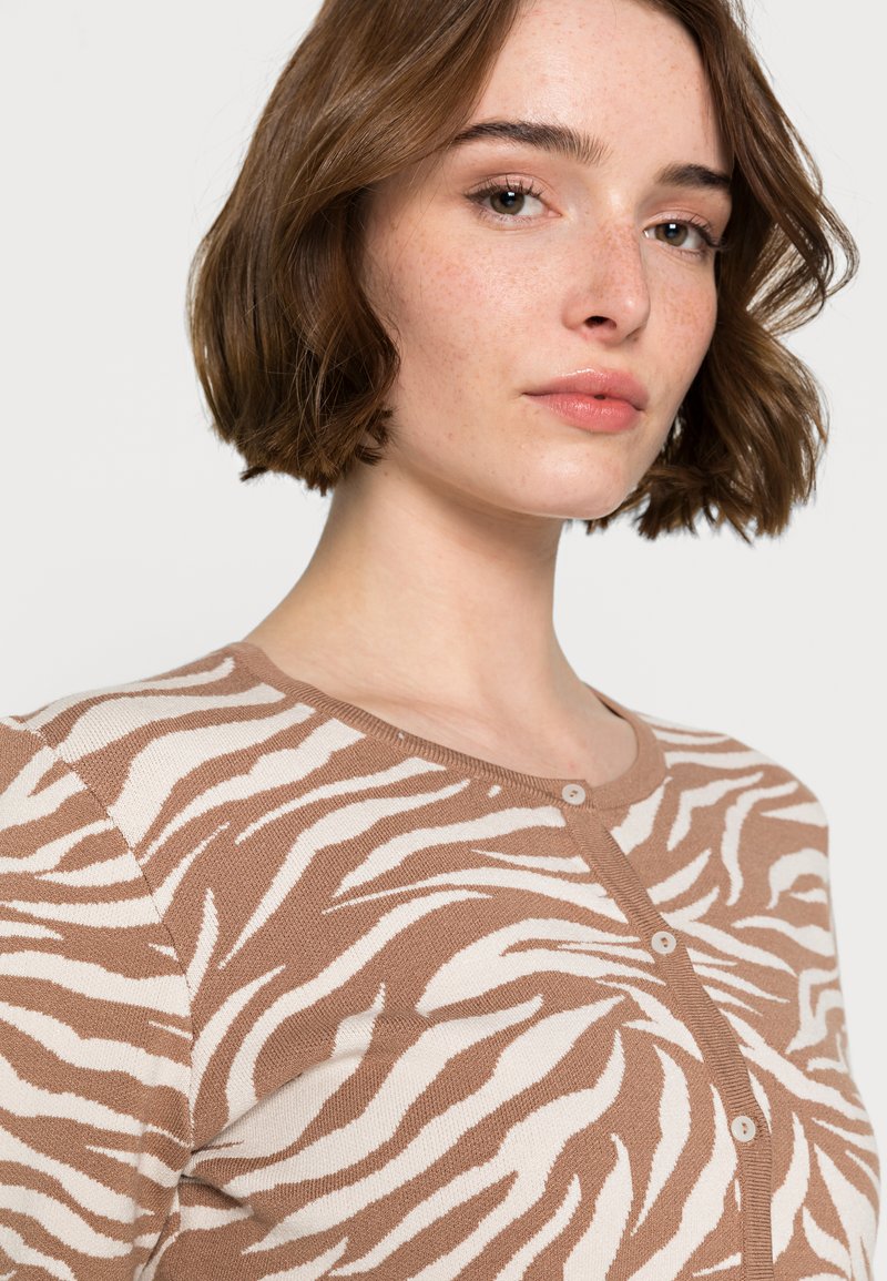 Damen Strickjacken | Even&Odd Strickjacke camel off white/camel - RK49279 Damen Strickjacken | Even&Odd Strickjacke camel off white/camel - RK49279