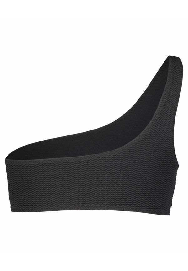 SEA DIVE ONE SHOULDER TOP - Bikini top - schwarz3