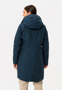 Vaude ANNECY 3IN1  - Pūkinis paltas - dark sea nordic blue