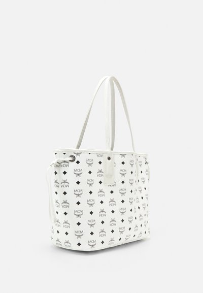 MCM REVERSIBLE LIZ SHOPPER IN VISETOS - Maisiņveida soma - white