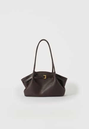 Gina Tricot, MIDI FOLD DETAIL - Sac à main - brown