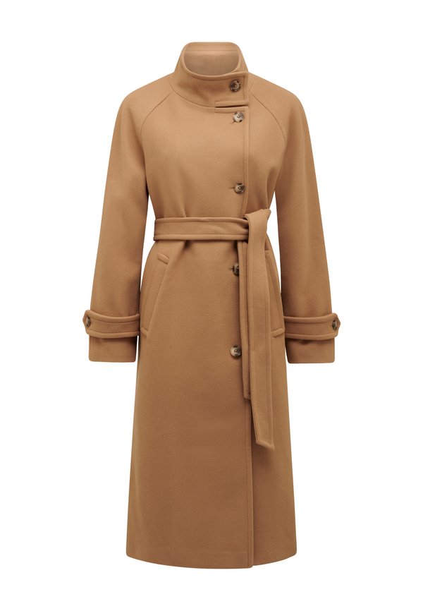 JILLY FUNNEL NECK COAT - Classic coat - camel4