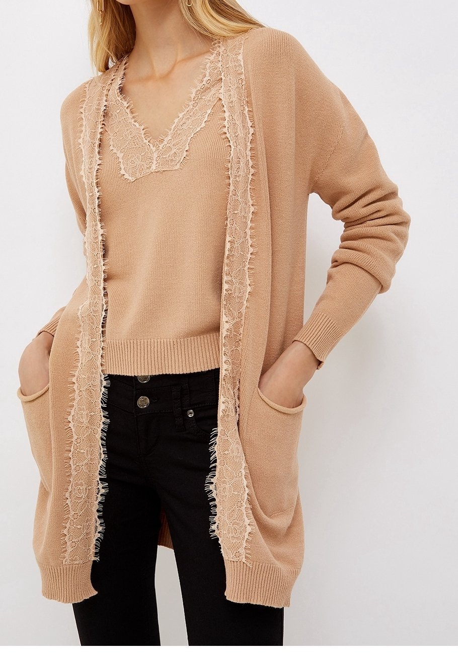 Liu Jo Jeans Cardigan beige (Pre-owned)