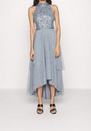 Lace & Beads Cocktailkjole / festkjole - blue