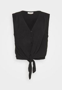 JDYVIOLET LIFE KNOT - Blouse - black