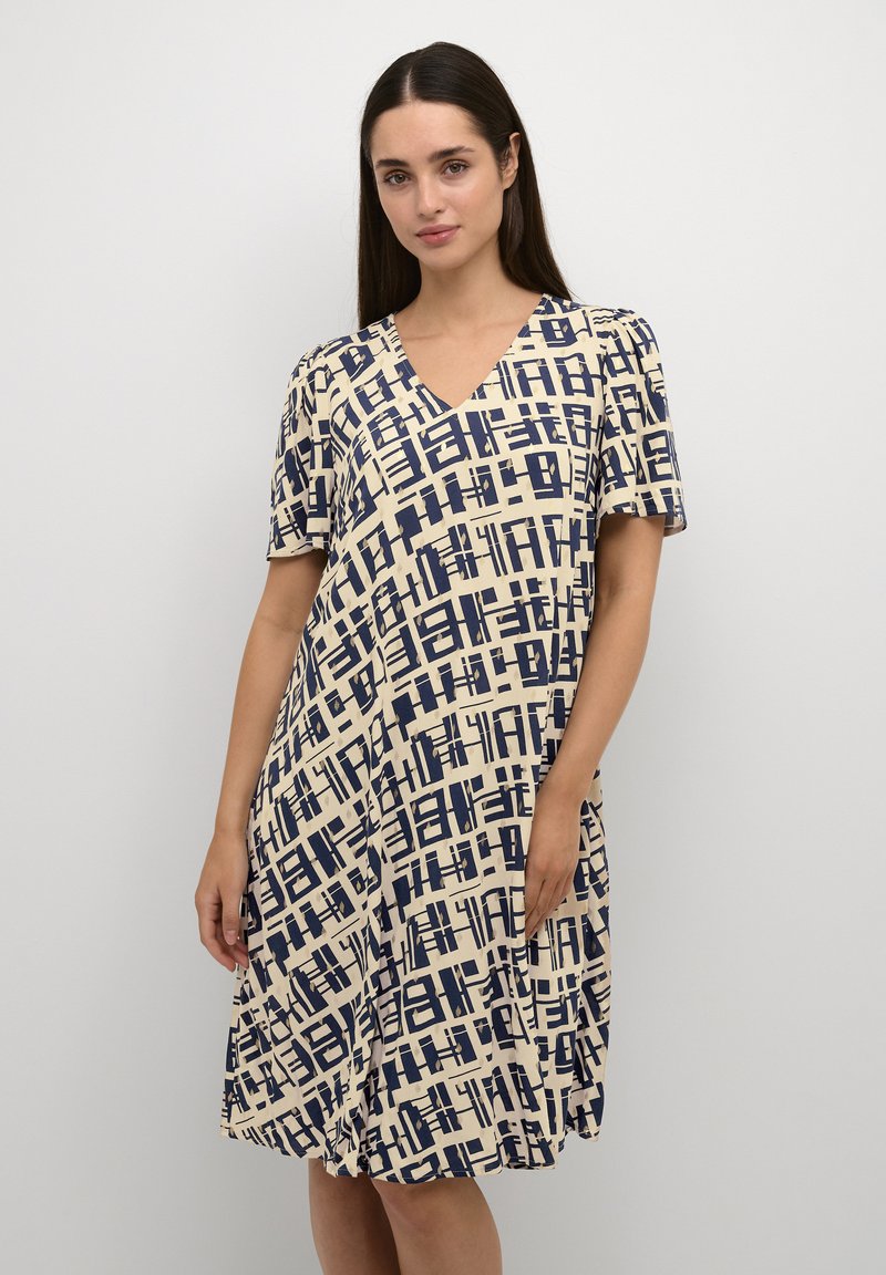 Culture CUTERESA Day dress dress blues w foil/blue Zalando.ie