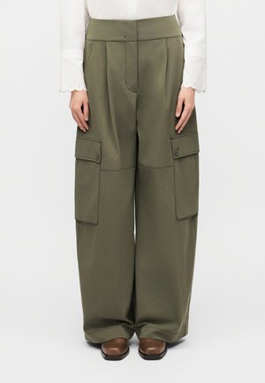 Cargo trousers - verde scuro