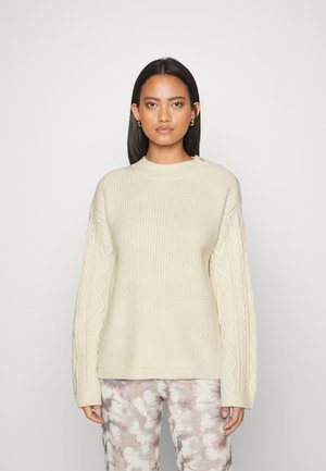 Hilde Life L S Pullover Cloud Dancer