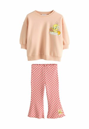 Leggings - peach/pink tweety