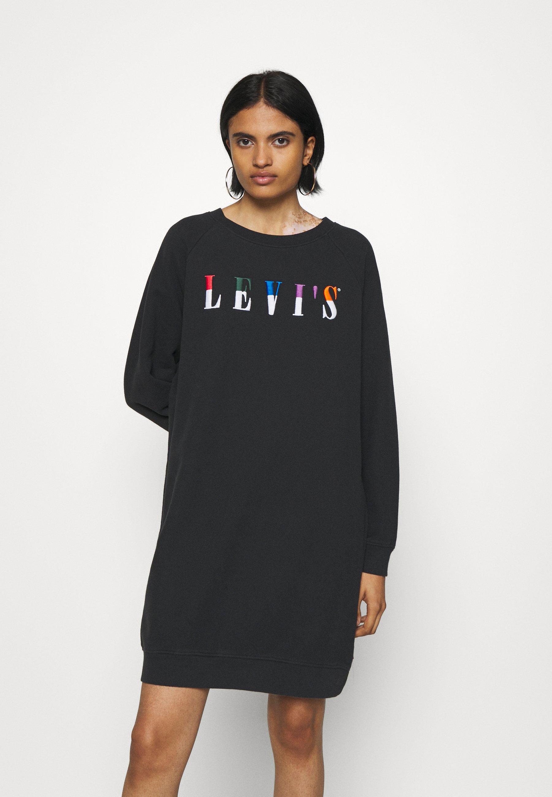 Levi's® REED DRESS Dongerikjole painted skylyseblå Levi's® REED DRESS Dongerikjole painted skylyseblå