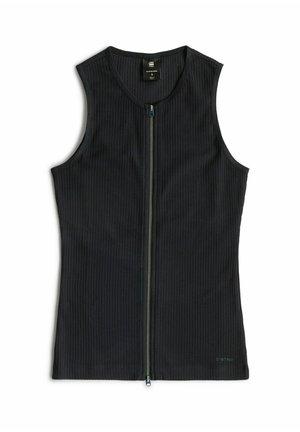 G-STAR, 2 WAY SLIM RIB TANK - Veste sans manches - salute
