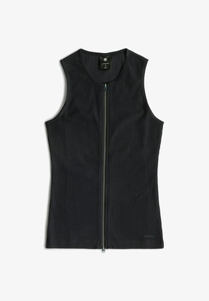 G-STAR, 2 WAY SLIM RIB TANK - Veste sans manches - salute