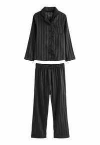 Next THROUGH - REGULAR FIT SET - Nachtwäsche Set - black