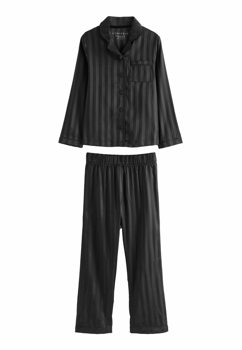 Next THROUGH - REGULAR FIT SET - Nachtwäsche Set - black
