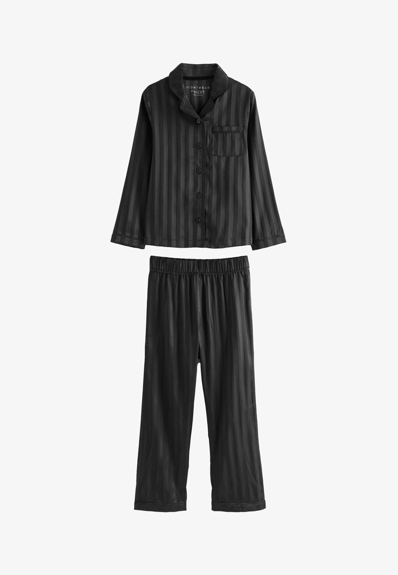 Next THROUGH - REGULAR FIT SET - Nachtwäsche Set - black