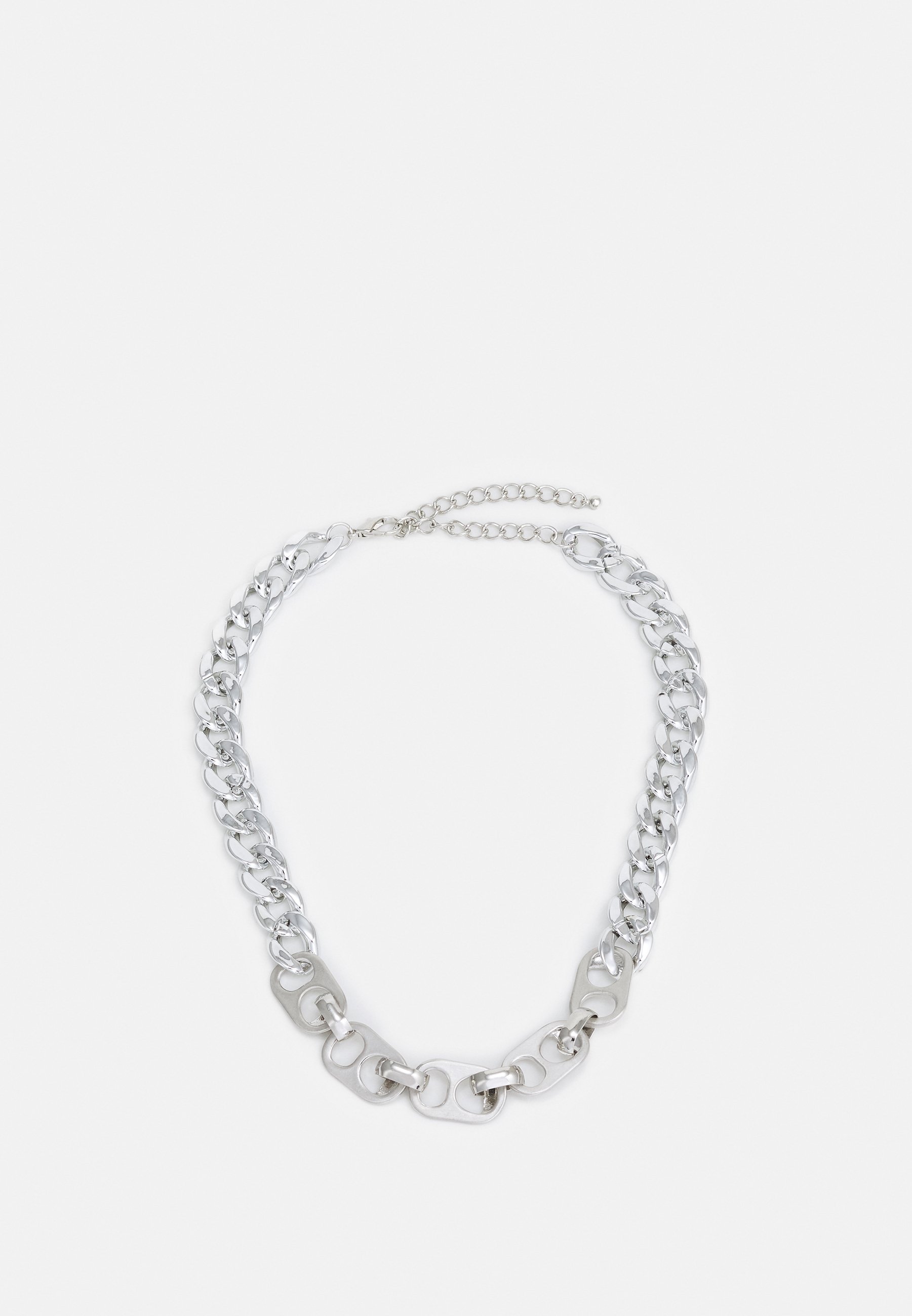 Uncommon Souls Large Link Chain Necklace Necklace silvercoloured, Men's, Size: One Size, Silver-coloured