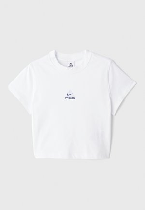 Nike ACG BABY LUNGS - Basic T-shirt - summit white/football grey