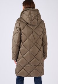 Damart MAXI-BRILLANTE THERMOLACTYL  - Wintermantel - taupe