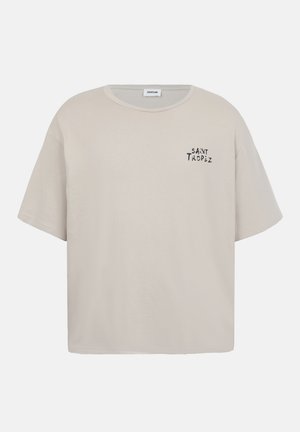 YOURTURN, UNISEX - Camiseta estampada - beige