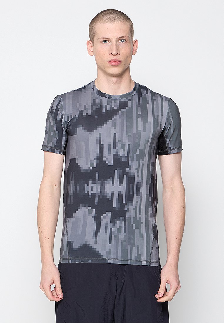EA7 Emporio Armani T-shirt print grijs