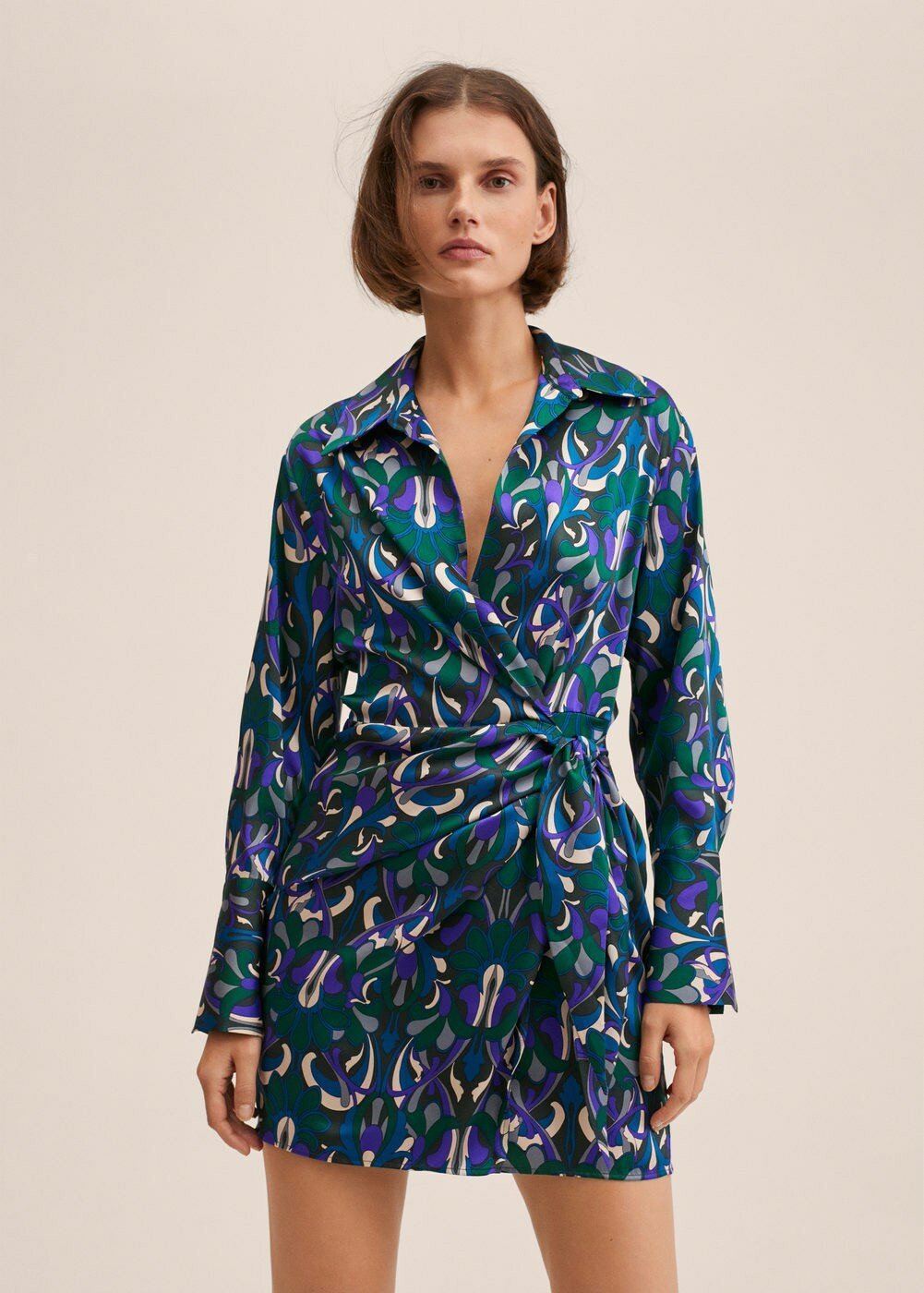 Mango QUANT - Vestido camisero - groen/verde - Zalando.es