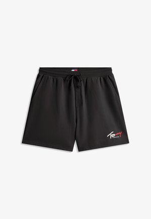 Tommy Jeans, SIGNATURE SUEDED TERRY SWEAT SHORTS - Tréningruha alsók - black