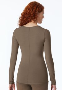 Schiesser Pyžamový top - taupe