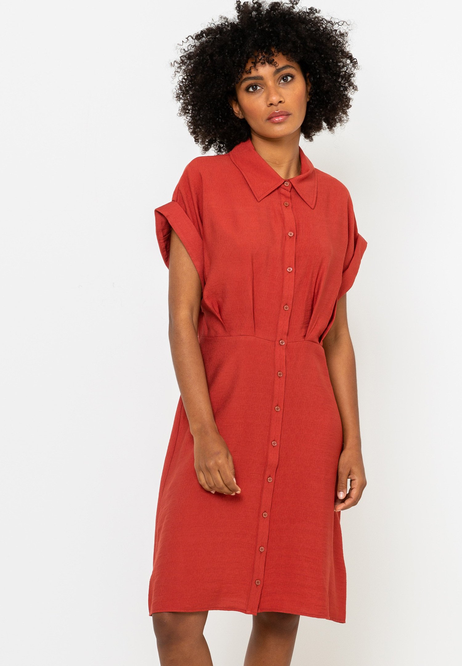 robe camaieu rouge