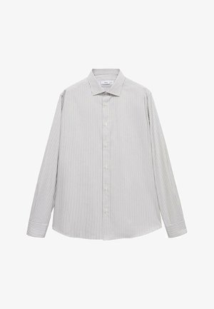 Mango REGULAR FIT STRIPED - Overhemd - khaki