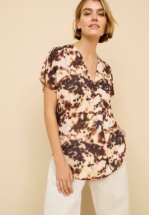 SHORT SLEEVE OVERHEAD STANDARD - Bluse - animal print